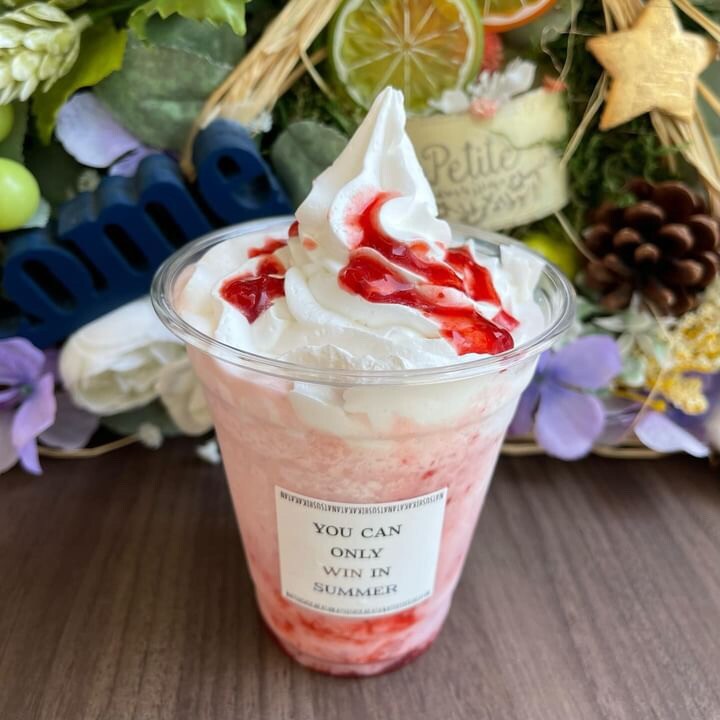 写真：カフェガーデンのフラッペソフト登場！