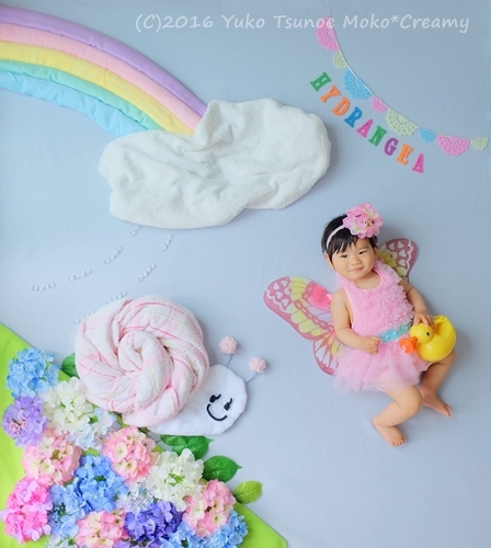 写真：リトルママフェスタmini～おひるねアート撮影会～