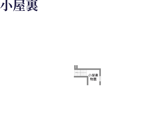 間取り 小屋裏